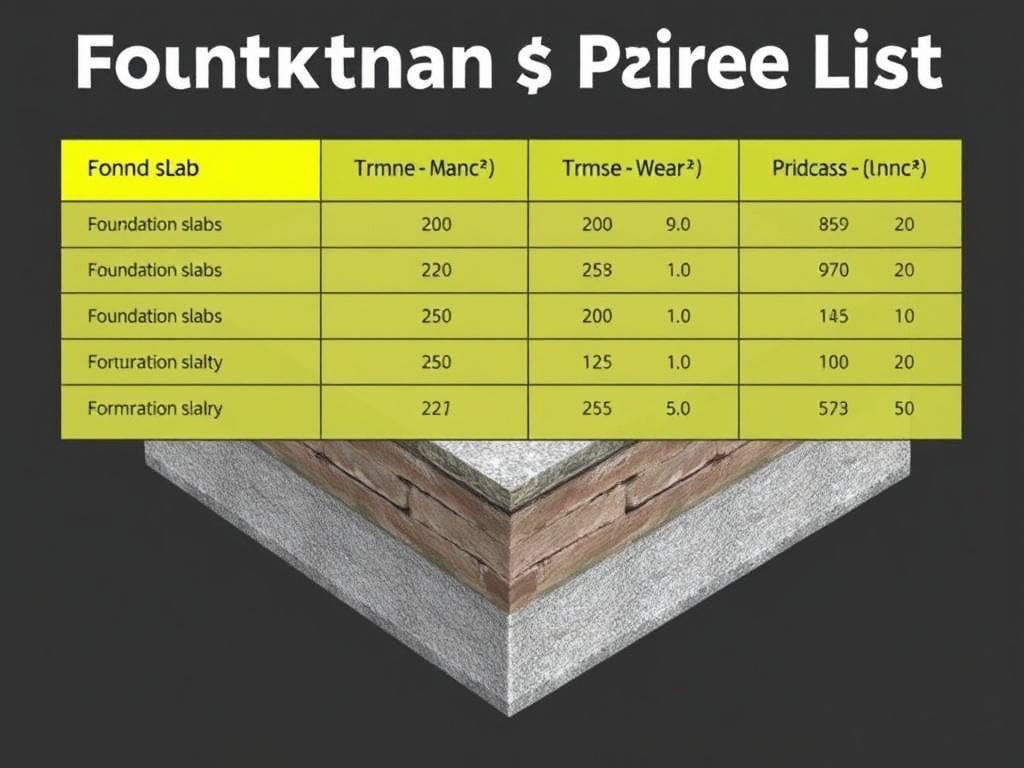 Detailní pohled na základové desky ceník (Hradec Králové). Praktické tipy a nejčastější chyby při práci s ceníky