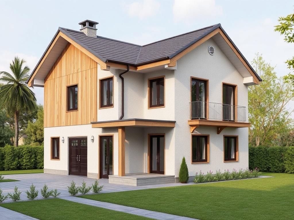 Detailní pohled na novy dum na klíč (Chomutov). Co zahrnuje nabídka „na klíč“ – od projektového řešení po kolaudaci