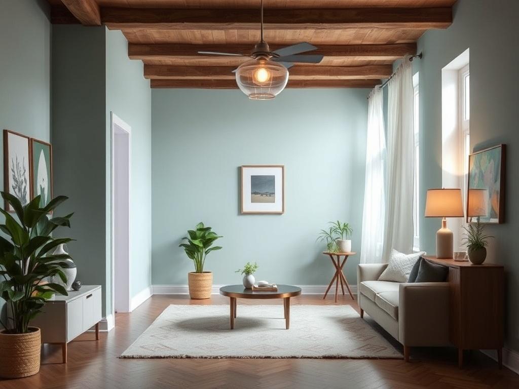 Nejčastější otázky kolem malování bytu inspirace (Most). Obývací pokoj a chodby: světlo, textura a pohoda