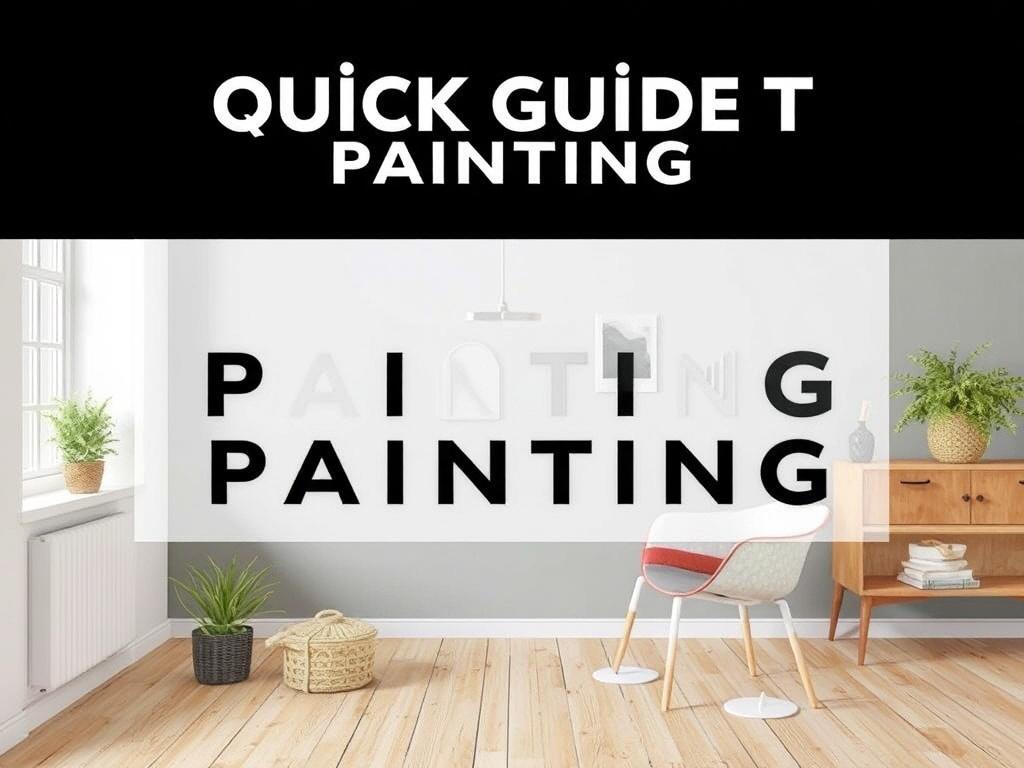 Rychlý návod k malování bytu (Opava). Nářadí a materiály: co si pořídit a proč