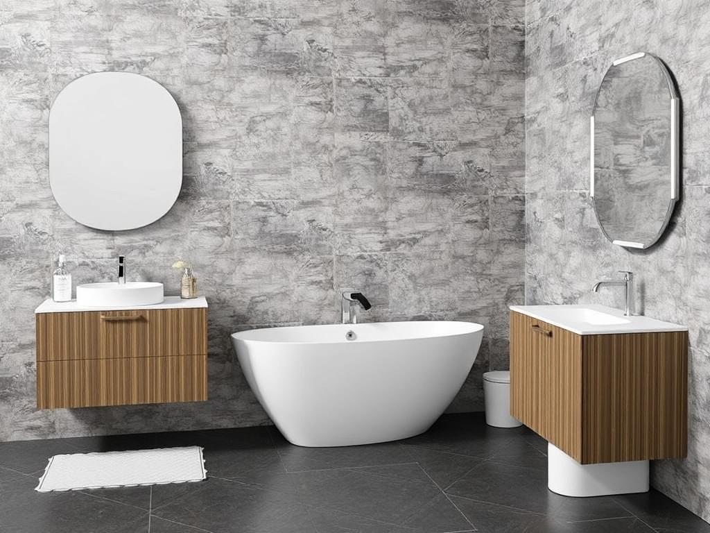 Nejnovější trendy v koupelny komplet (Opava). Materiály na srovnání