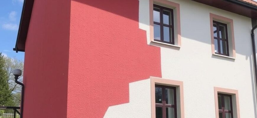 Nátěr fasády v Jihlavě: jak zvládnout cenu za m2