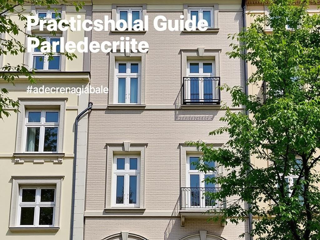 Praktický průvodce k renovaci fasády (Pardubice). Seznam doporučených postupů a kontrolních bodů