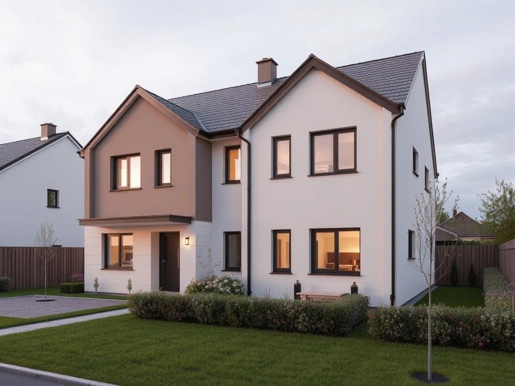 Kreativní nápady pro dvojdomy na klíč (Olomouc). Vnitřní design a kreativní nápady