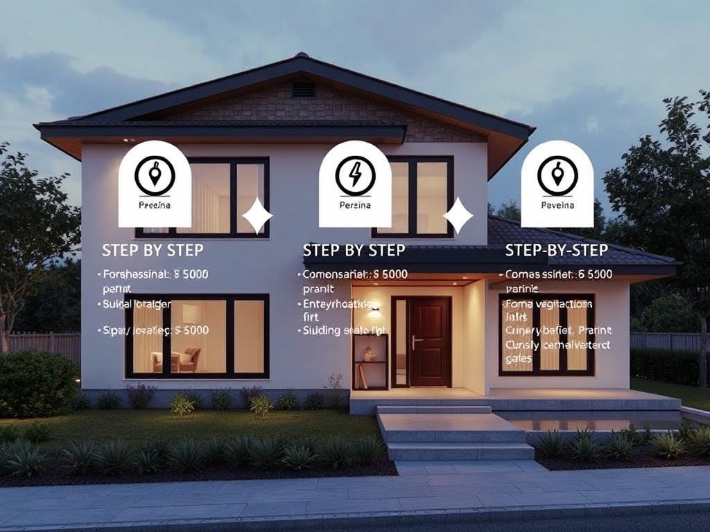 Postupy krok za krokem při vily na klíč (Přerov). Stavební povolení a legislativní rámec