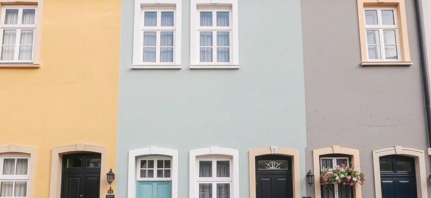 Kreativní nápady pro nátěry fasád panelových domů (Brno)