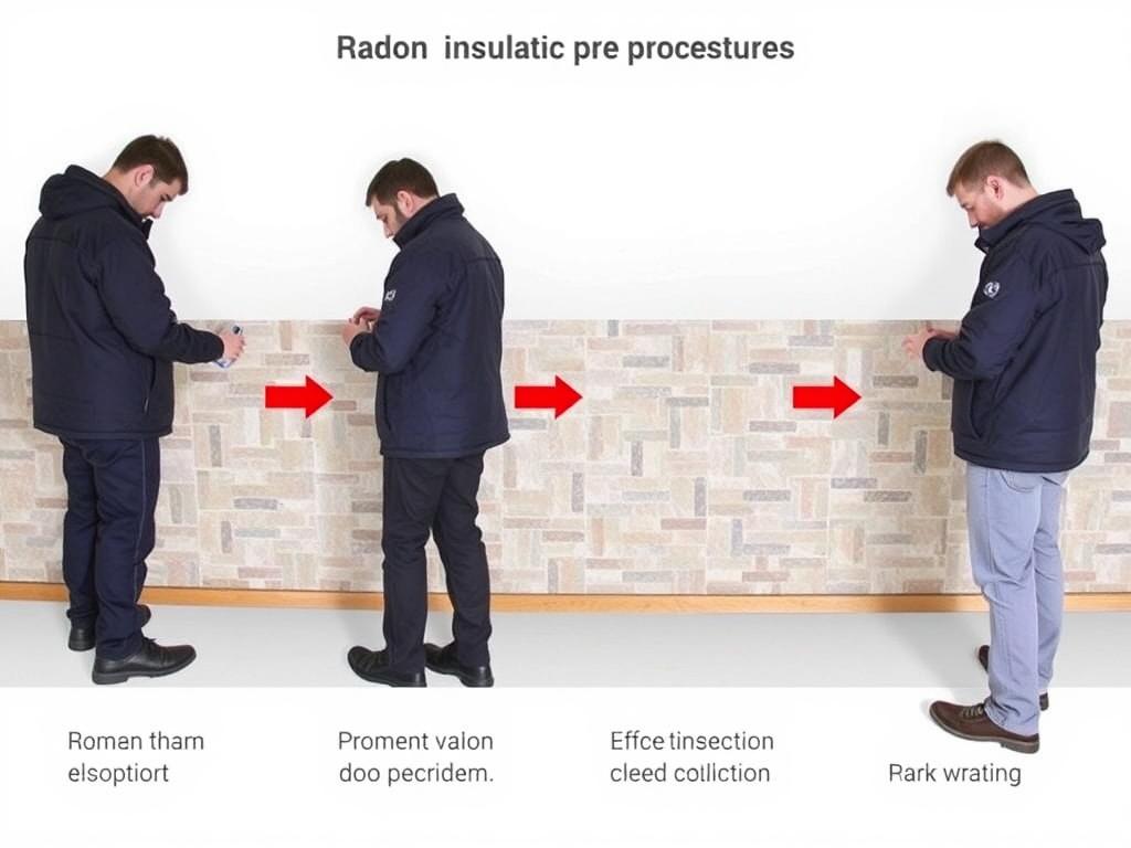 Postupy krok za krokem při izolace proti radonu (Hradec Králové). Krok 5: Testování účinnosti a dlouhodobé sledování