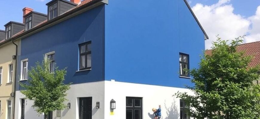 Inovativní řešení v rámci cena nátěru fasády (Hradec Králové)