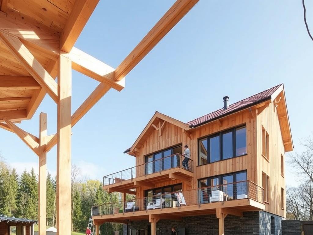 Nejnovější trendy v dřevostavby na klič (Praha). Hybridní konstrukce a prefabrikace