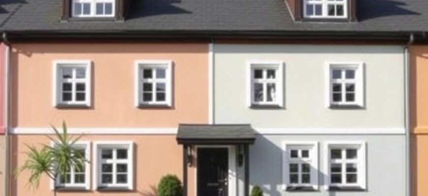 Rychlý návod k nátěrům fasád panelových domů (Třinec)