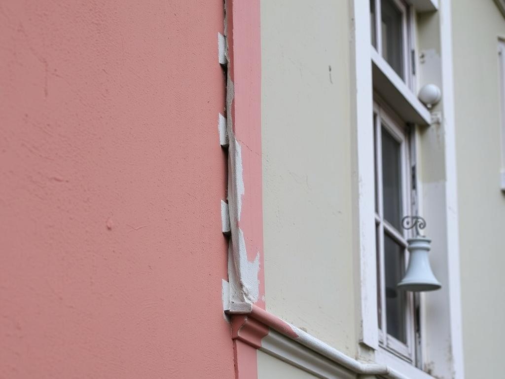 Detailní pohled na nátěr staré fasády (Brno). Osobní zkušenost autora: cesta k autentickému výsledku