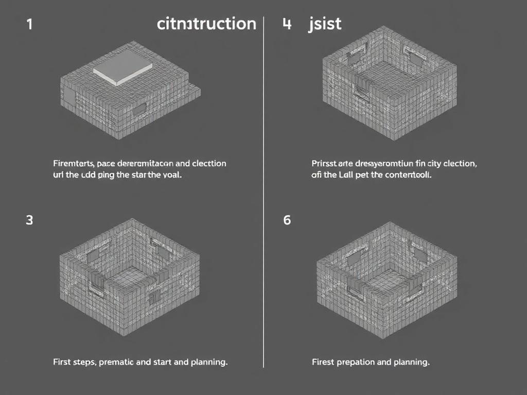 Postupy krok za krokem při hrubá stavba (Chomutov). První kroky: Příprava a plánování