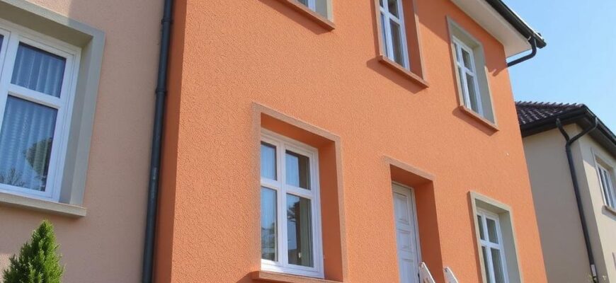 Postupy krok za krokem při nátěru fasády: cena v Kladně