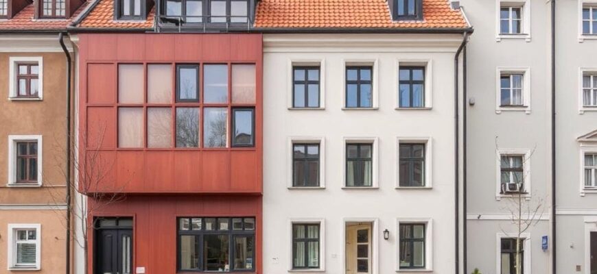 Moderní přístupy k renovaci fasády (Jablonec nad Nisou)