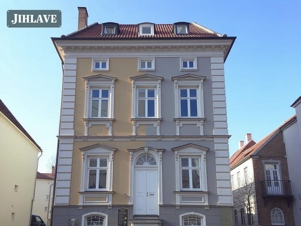 Inspirace pro renovace fasády cena (Jihlava). Příběhy z Jihlavy: inspirativní proměny fasád