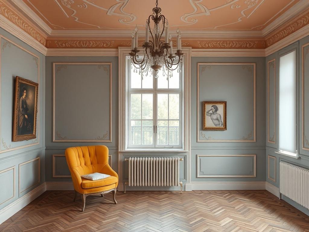 Detailní pohled na malování interiérů fotogalerie (Plzeň). Osobní zkušenost autora a reflexe nad tím, co funguje v praxi