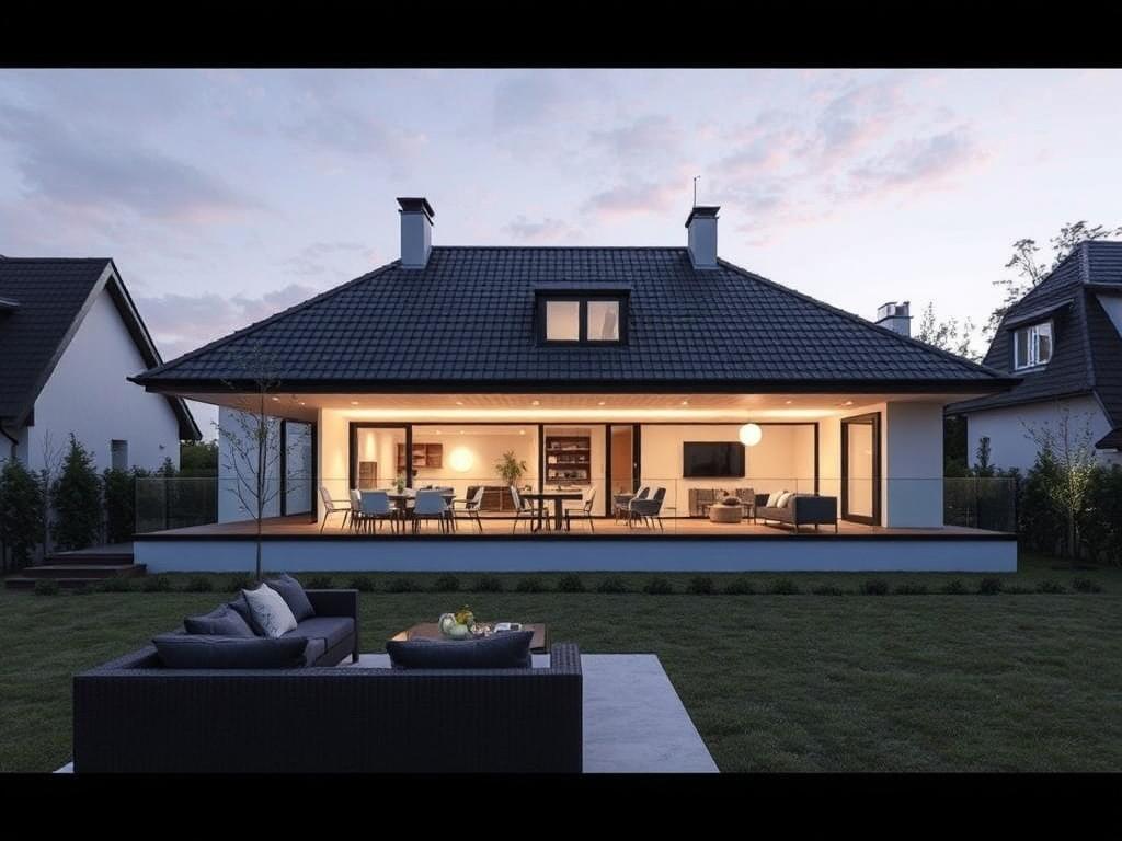 Kreativní nápady pro moderní domy na klíč (Hradec Králové). Chytré technologie v moderním domě na klíč