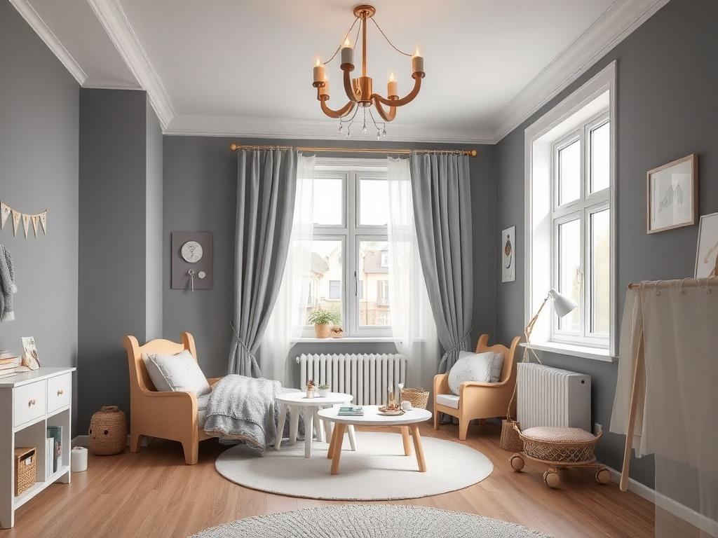 Postupy krok za krokem při malování interiéru inspirace (Prostějov). Dětské pokoje