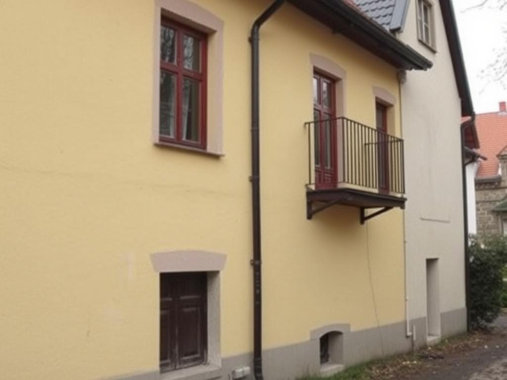 Ověřené zkušenosti s renovace staré fasády (Třinec). Příběh 1: Dům s boční fasádou, která vedla vodu dolů do sklepa Ověřené zkušenosti s renovace staré fasády (Třinec). Příběh 1: Dům s boční fasádou, která vedla vodu dolů do sklepa