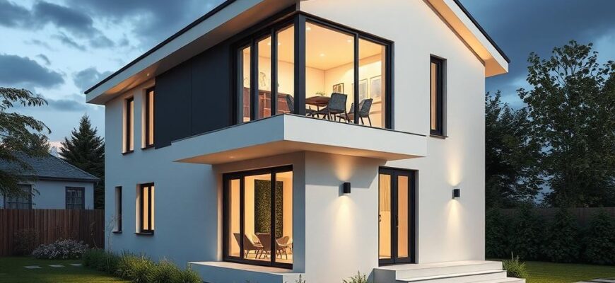 Inovativní řešení v rámci na klíč dům (Frýdek-Místek): stavba, která mluví jazykem současnosti