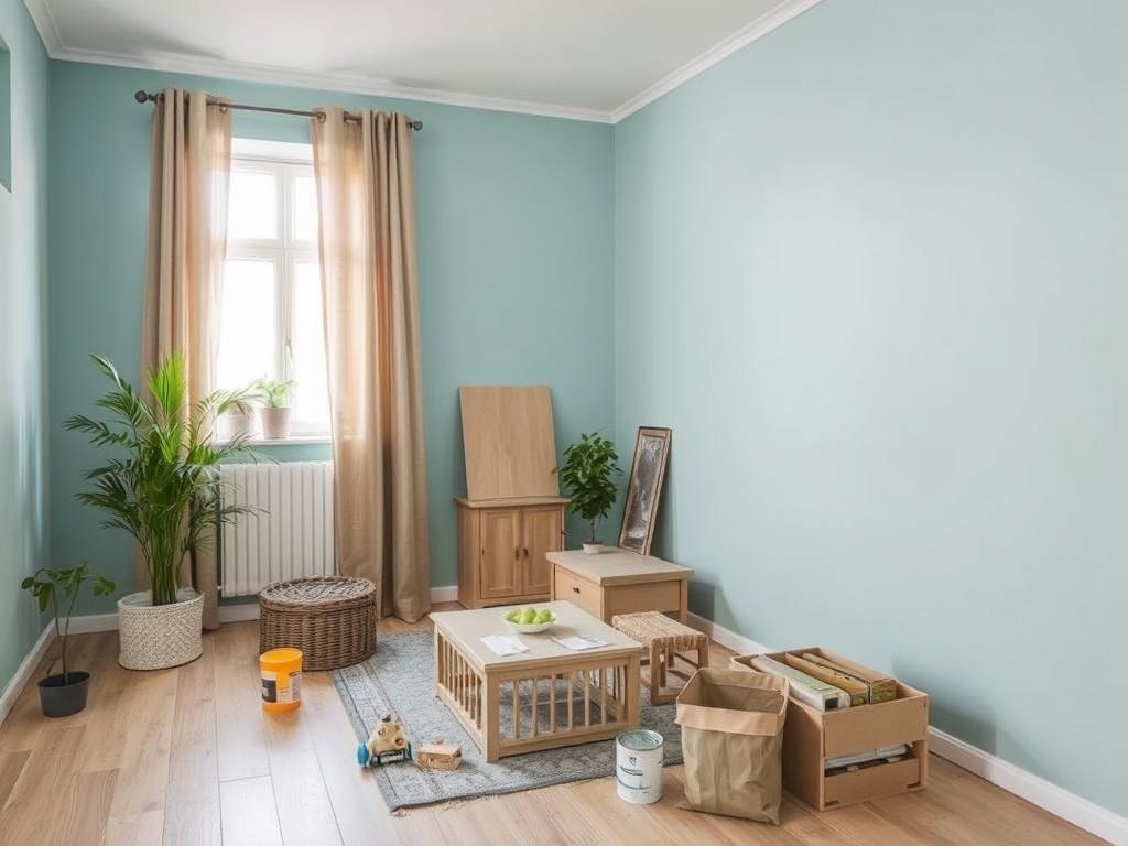 Jak zvládnout kalkulace malování bytu (České Budějovice). Tip 3: Ověřování materiálů na místě