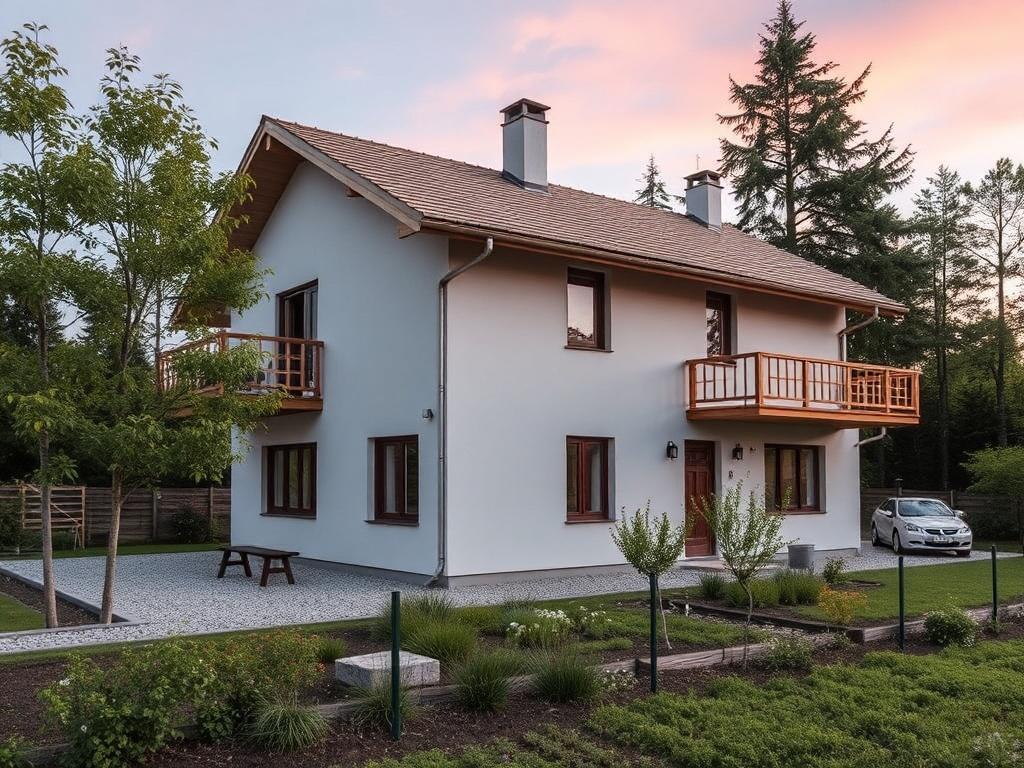 Kompletní přehled k stavba domu (Přerov). Osobní zkušenost autora: konkrétní příklad z praxe