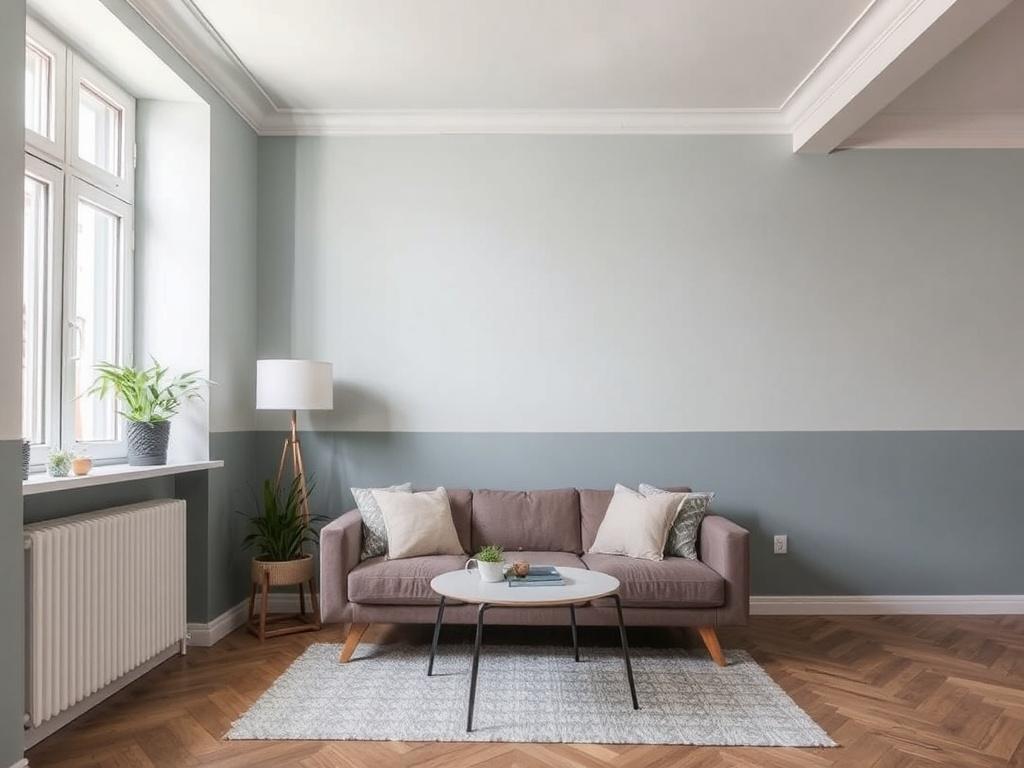 Zajímavé zkušenosti s malování bytu fotogalerie (Teplice). Podsekce: Jak pracovat s akcentní zdí