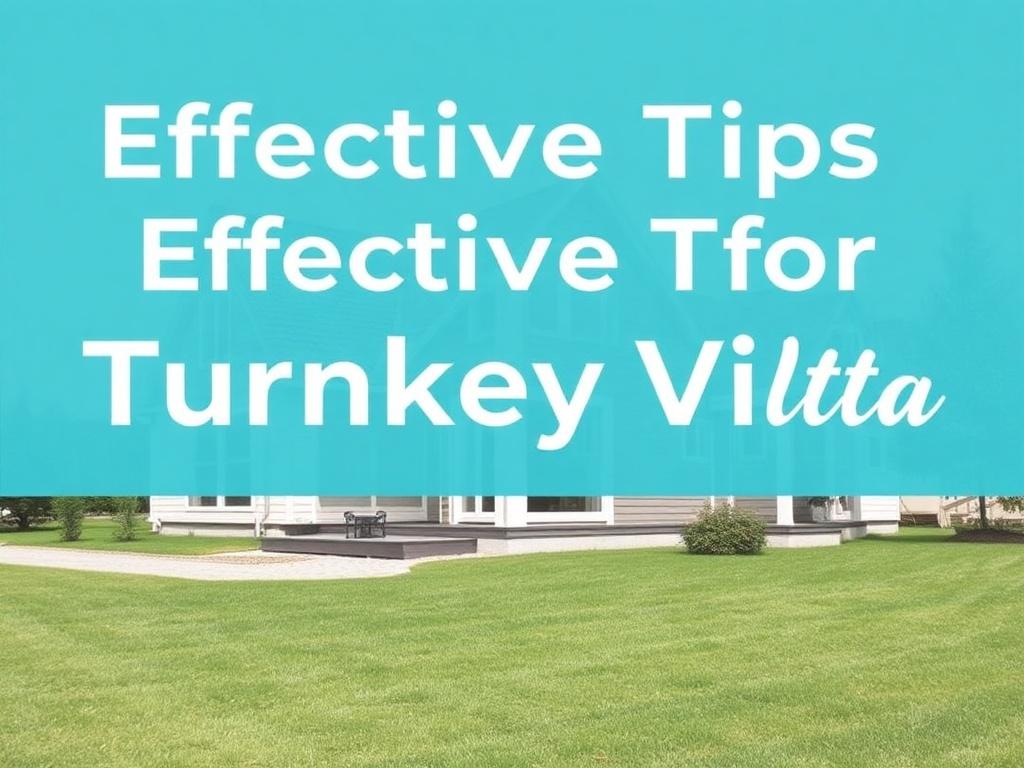 Efektivní tipy pro vily na klíč (Olomouc). Osobní zkušenost autora