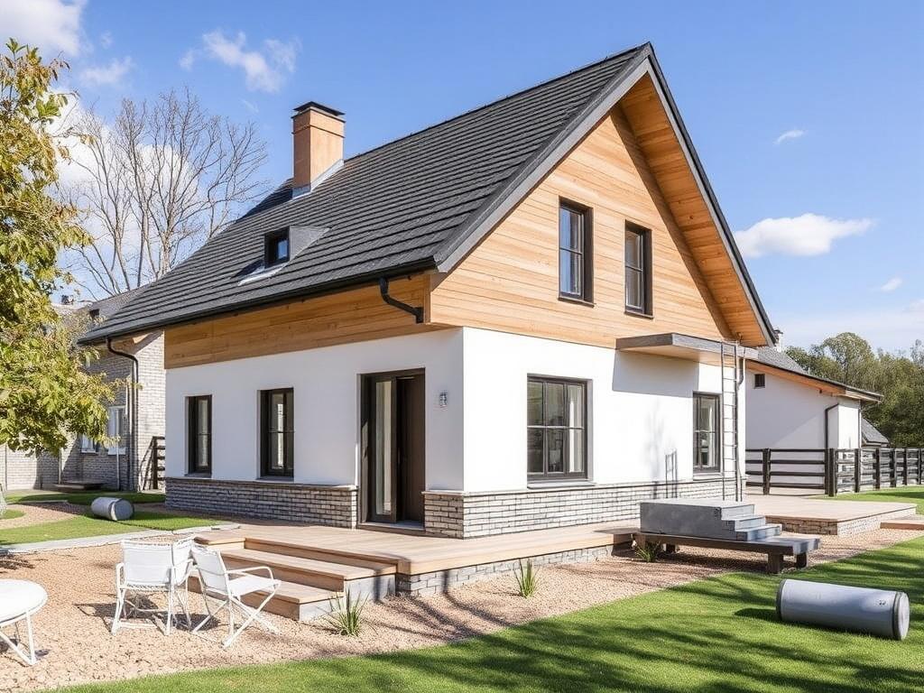 Postupy krok za krokem při na klíč dum (Ústí nad Labem). Krok 4: Průběh výstavby a řízení projektu