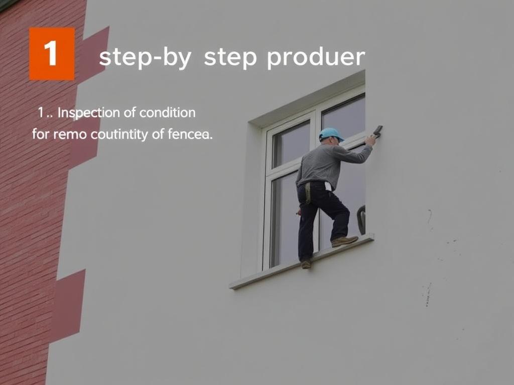 Postupy krok za krokem při nátěr na fasád (Ostrava). 1. Kontrola stavu a demontáž rizik