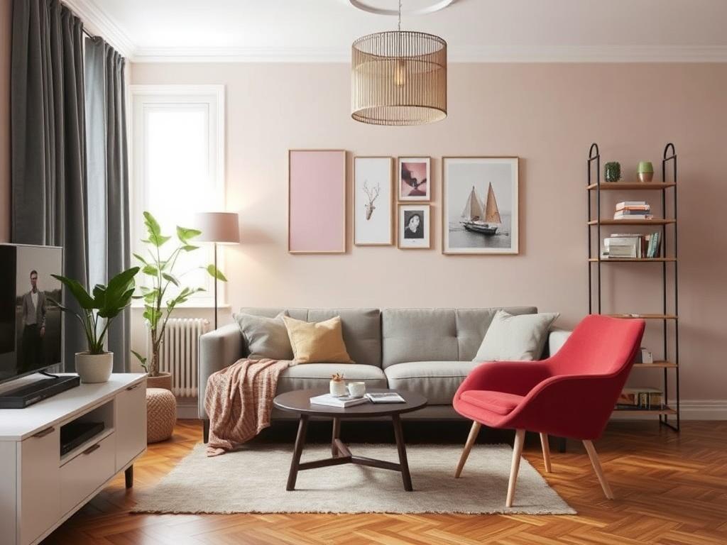 Jak zvládnout inspirace malování bytu (Ústí nad Labem). Krok 2: Vytvořte si náladový průřez pro každý prostor