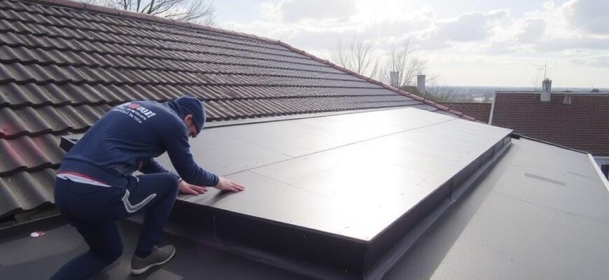 Postupy krok za krokem při izolaci plochých střech (Opava)