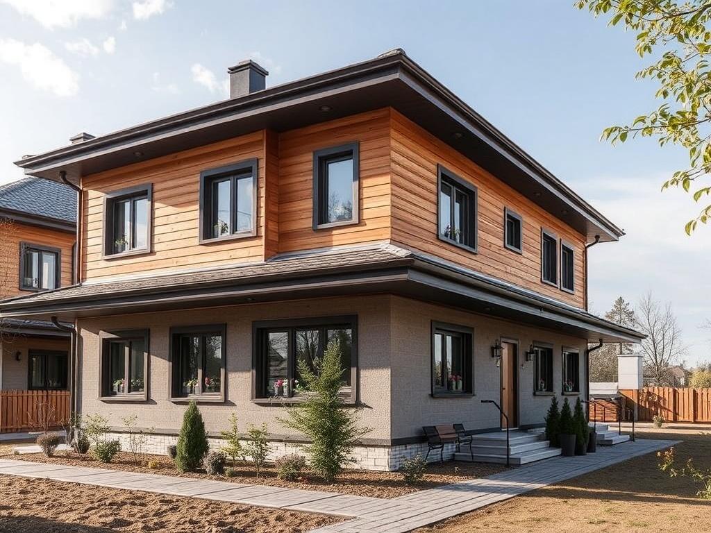 Rychlý návod k dvojdomy na klíč (Přerov). 6. Hrubá stavba, finální práce a vybavení