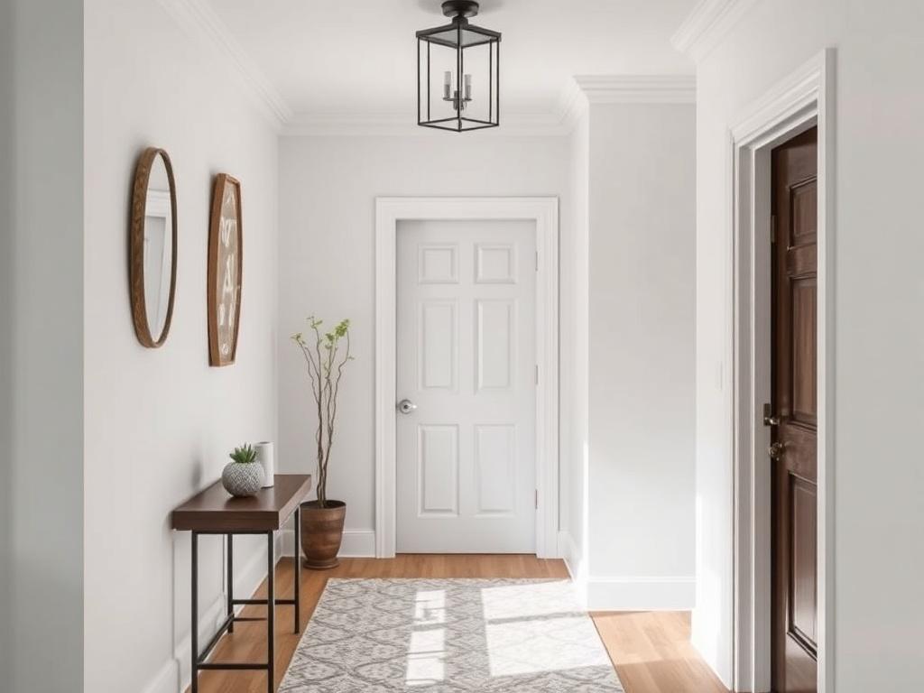 Nejčastější otázky kolem malování bytu inspirace (Most). Chodba a vstupní prostor