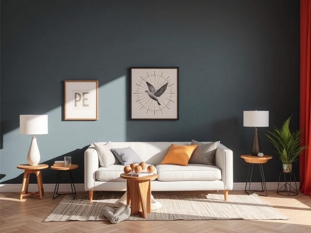 Moderní přístupy k malování pokojů fotogalerie (Liberec). Barvy a světlo: jak volit paletu pro liberecké podmínky