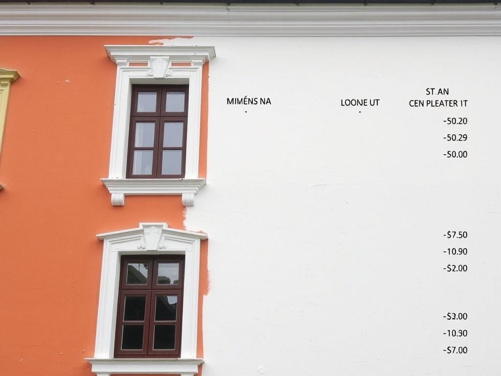 Kompletní přehled k cena za nátěr fasády (Třinec). Rozměry a složitost fasády