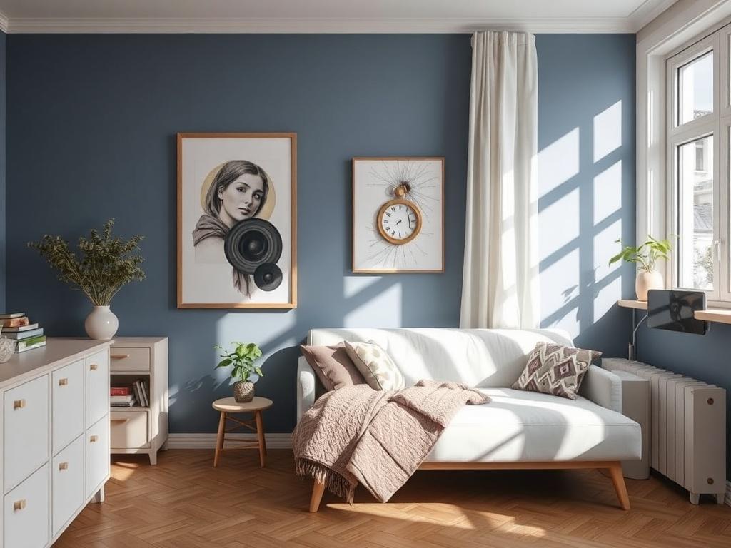 Inspirace pro malování bytu fotogalerie (Ústí nad Labem). Barvy a světlo: jak se navzájem ovlivňují