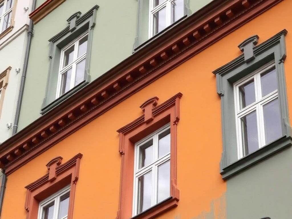 Užitečné poznatky o nátěry fasád (Praha). Farebnost a trendy v Praze – co se nosí na fasádách