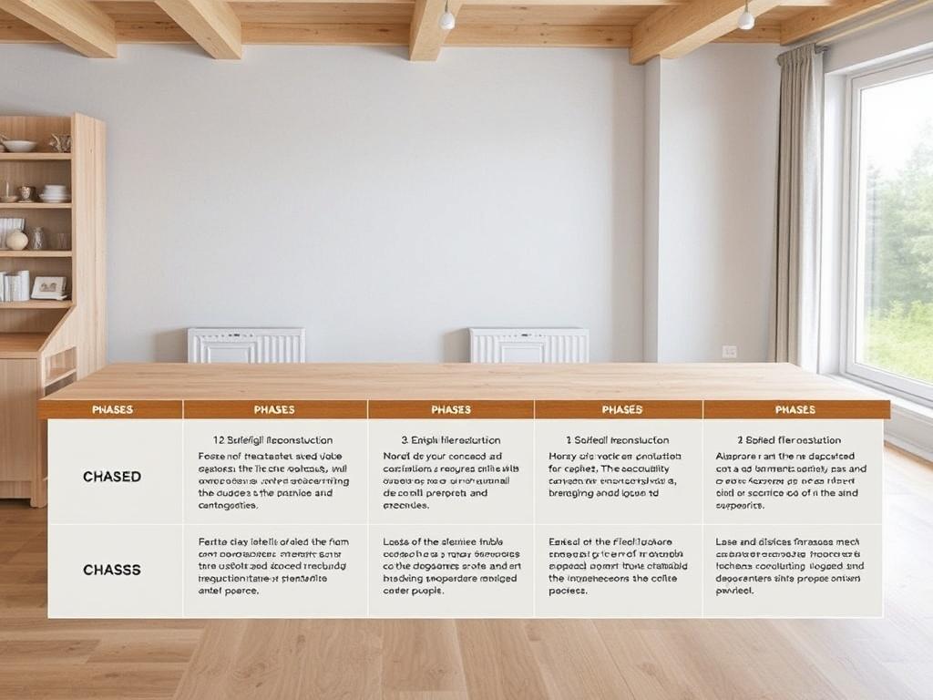 Zajímavé zkušenosti s rekonstrukce na klíč (Opava). Tabulka: Fáze projektu rekonstrukce na klíč Opava