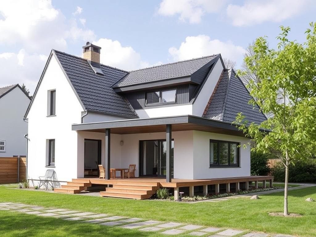 Moderní přístupy k výstavba domu (Mladá Boleslav). Osobní zkušenost autora