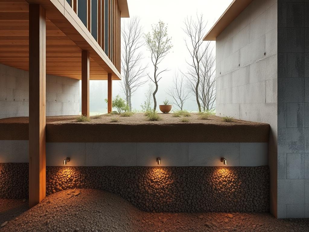 Kreativní nápady pro zakládání staveb (Brno). Ekologické materiály a rekuperace tepla v základových vrstvách