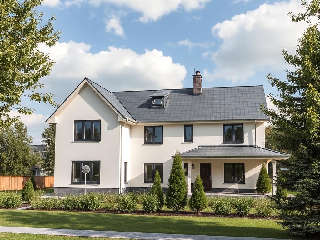 Detailní pohled na stavba domu firma (Plzeň). Plzeň jako místo pro stavbu domu