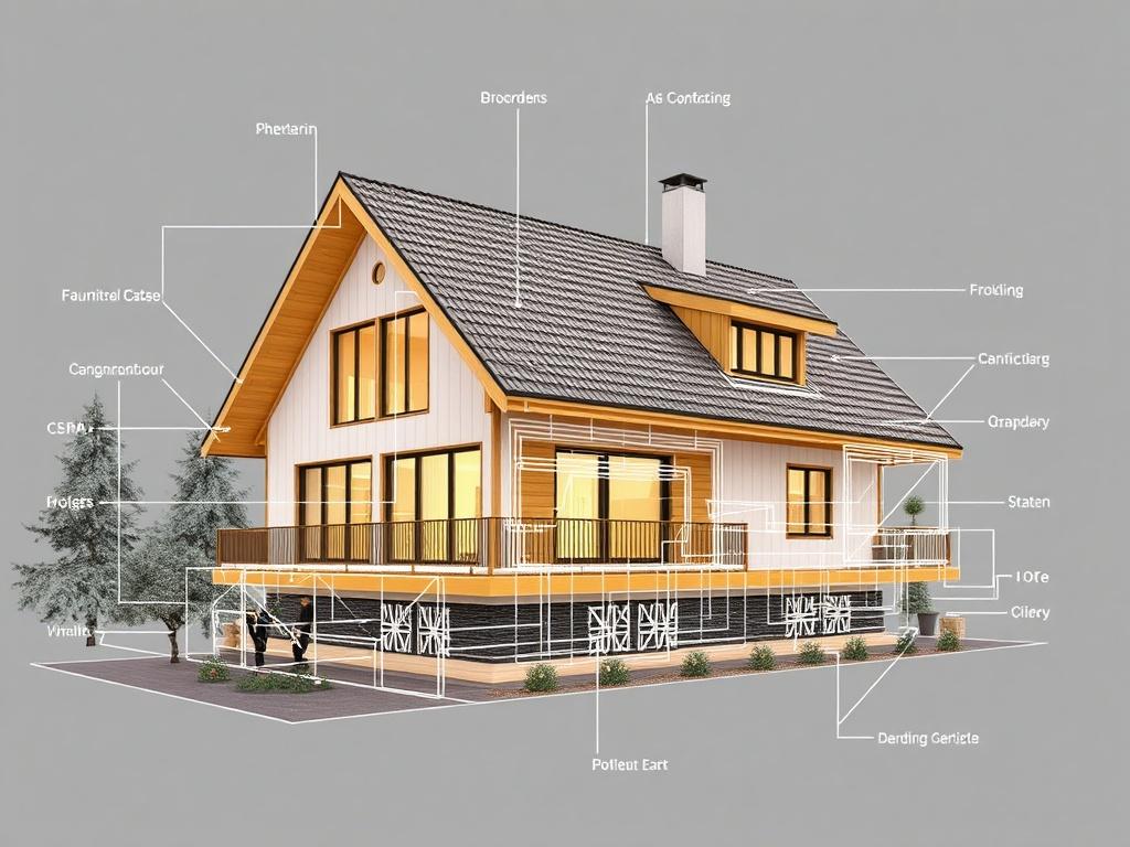 Detailní pohled na cena stavby rodinného domu (Jihlava). Inženýrské sítě a povolení