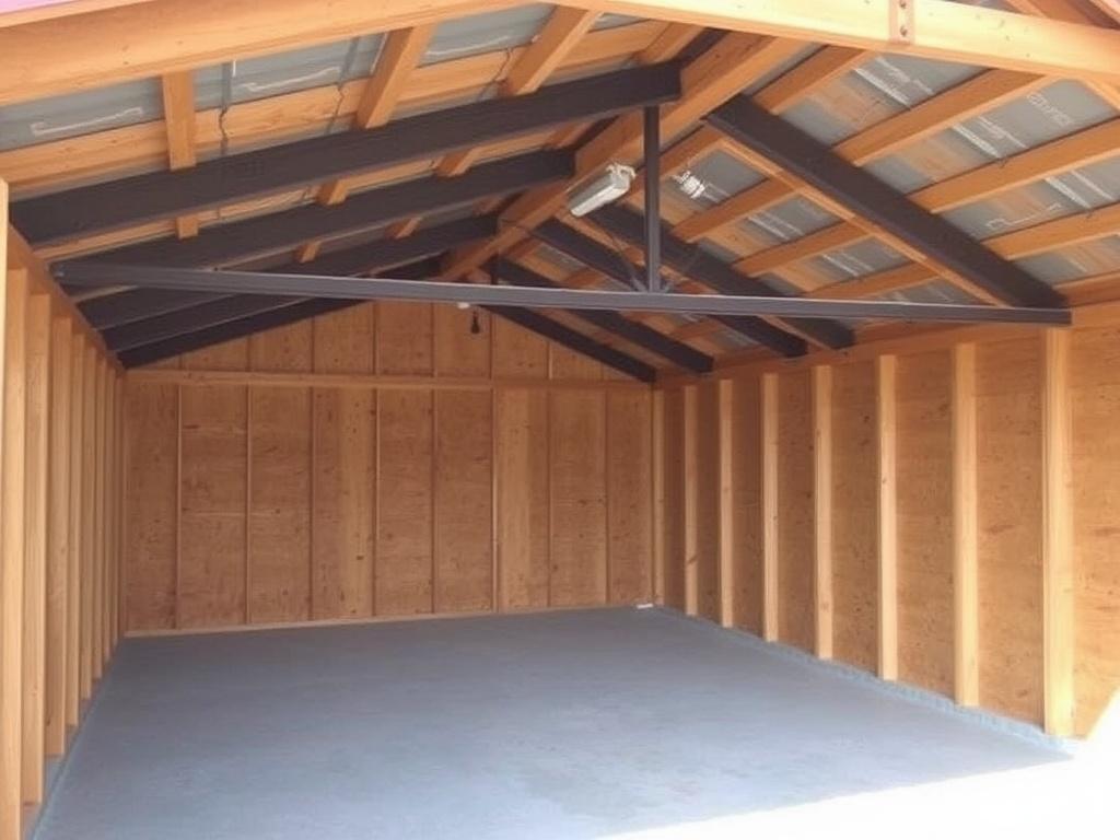 Efektivní tipy pro stavba garáže (Děčín). Střecha a izolace