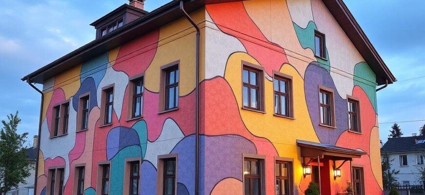 Kreativní nápady pro malování na fasádu (Kladno)