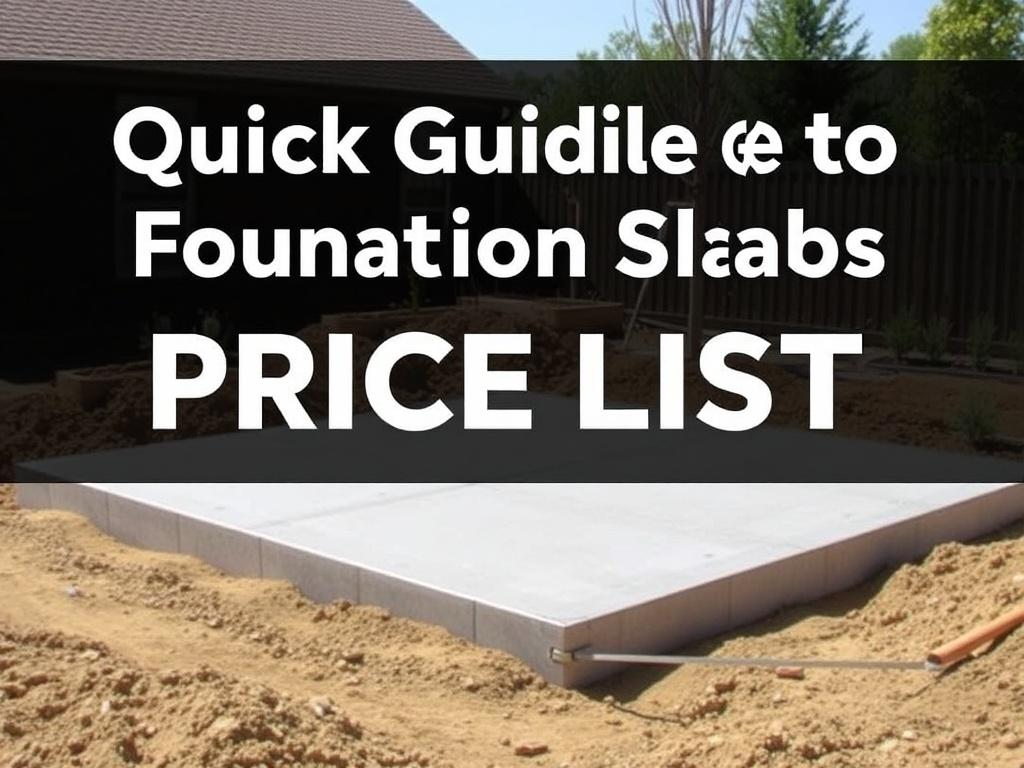 Rychlý návod k základovým deskám ceník (Most). Praktický návod: odhad nákladů na základovou desku pro váš projekt v Mostu