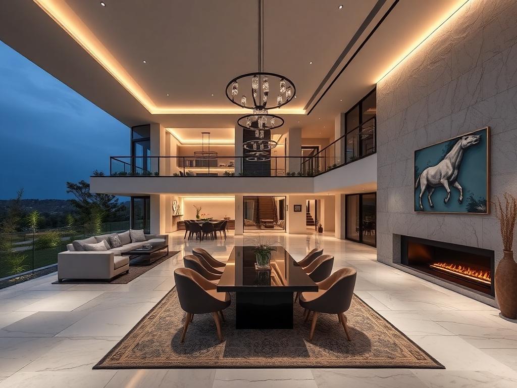 Důležité informace o luxusní domy na klíč (Děčín). Interiéry a osvětlení