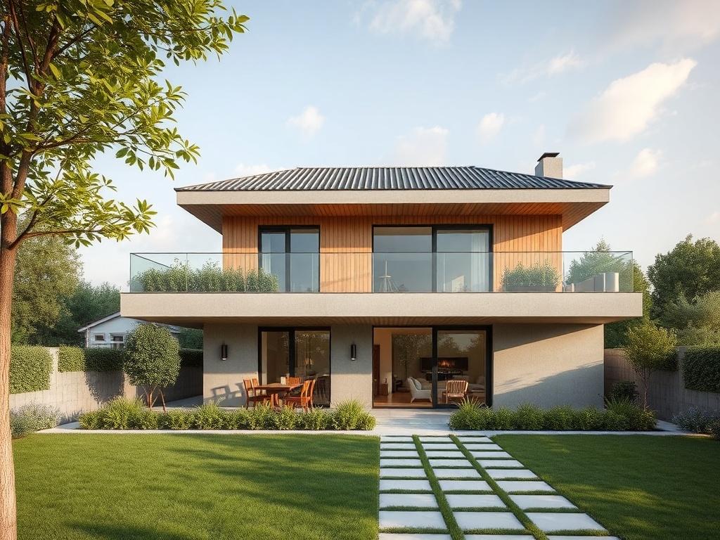 Kreativní nápady pro projekty domů na klíč (Přerov). Terasy, stěny a výškové propojení s interiérem