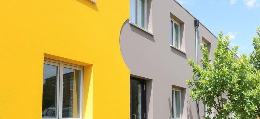 Postupy krok za krokem při silikonový nátěr fasády (Kladno)