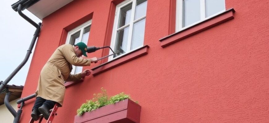 Efektivní tipy pro malování fasády (Liberec)